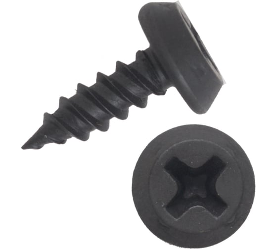 Изображение товара Саморез Tech-Krep ШСММ с прессшайбой, острый, 3.5x9,5 мм, 20000 шт. 133264