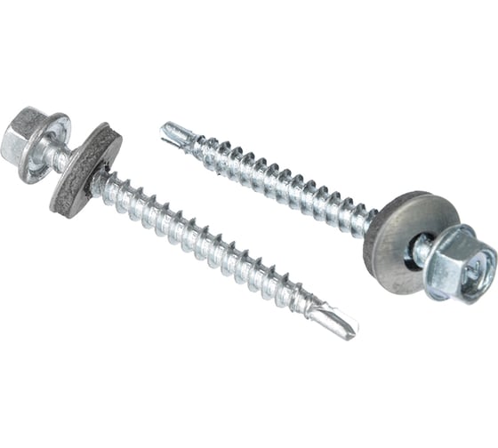 Изображение товара Саморезы кровельные с буром оцинкованные 5,5x51 мм, 5 кг в коробке Zitar 144788