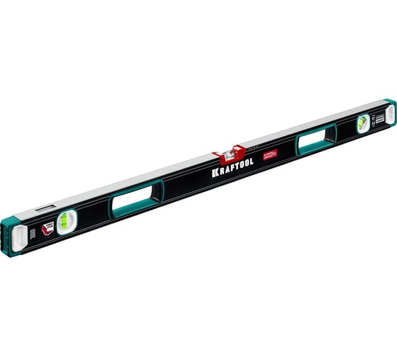 Изображение товара Сверхпрочный уровень KRAFTOOL A-RATE Control с зеркальным глазком, 1000 мм 34986-100