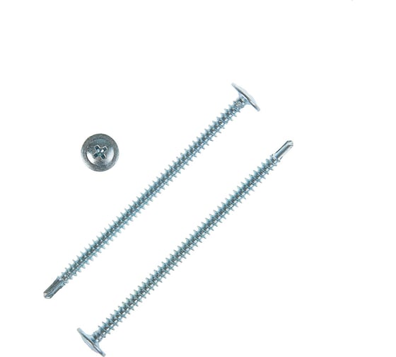 Изображение товара Саморез Tech-Krep ШСММ с прессшайбой, сверло, 4.2x75 мм, 2000 шт. 133680