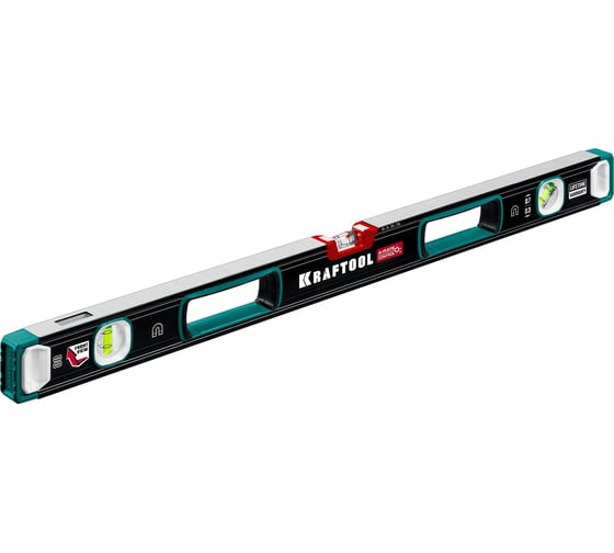 Изображение товара Магнитный сверхпрочный уровень KRAFTOOL A-RATE Control с зеркальным глазком, 800 мм 34988-80
