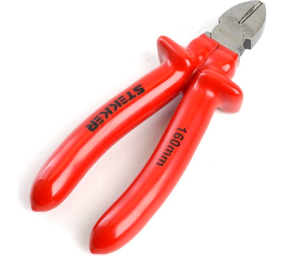 Изображение товара Диэлектрические бокорезы STEKKER ple3-160-s 160 мм, CrV 39778