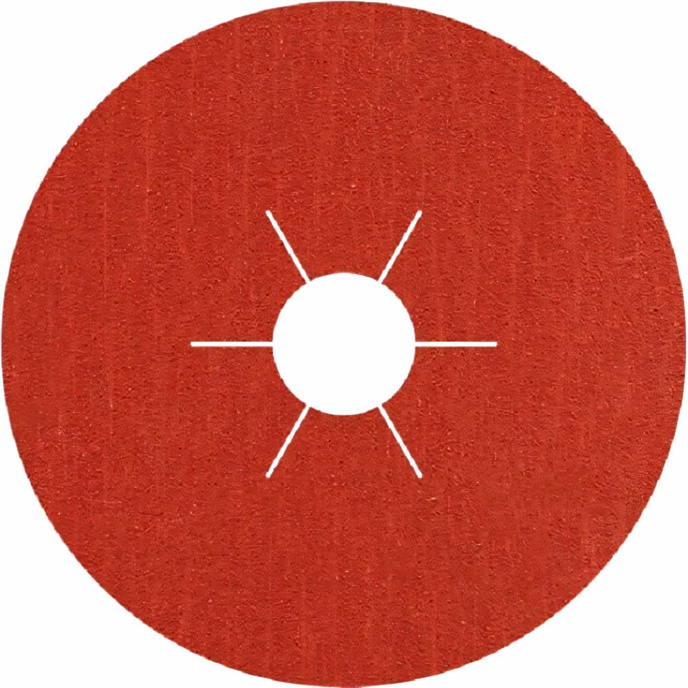 Изображение товара Фибровый круг шлифовальный 125 мм керамика для бетона металла и камня