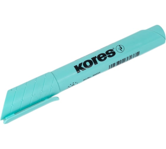Изображение товара Маркер-текстовыделитель Kores highlinerpluspastel на водной основе, бирюзовый 1536767