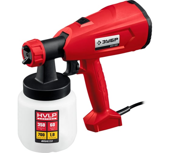 Изображение товара Электрический краскопульт ЗУБР 350 Вт КПЭ-350