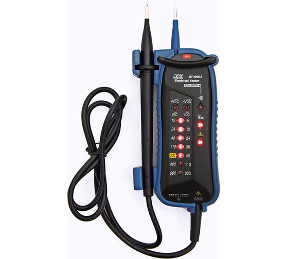 Изображение товара Указатель напряжения СЕМ DT-9902 481042