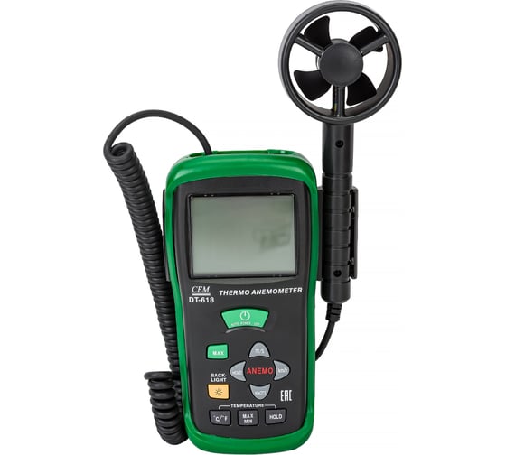Изображение товара Термоанемометр СЕМ DT-618 480502