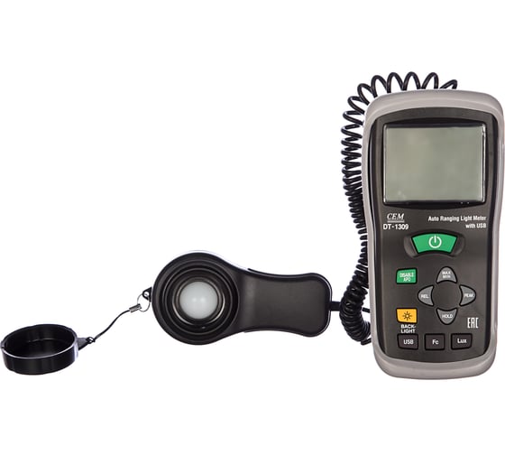 Изображение товара Измеритель уровня освещения (люксметр) СЕМ DT-1309 481646