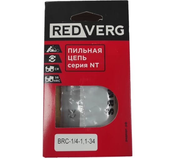 Изображение товара Цепь 34 звена, 1/4", 1,1 мм для пилы-мини RD-C18BL/U REDVERG 6683685
