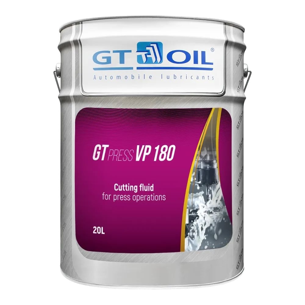Изображение товара Смазочно-охлаждающая жидкость GT Press VP 180 20 л для металлообработки