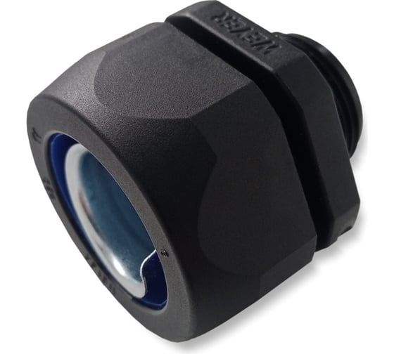 Изображение товара Муфта для гофрированных труб Weyer DPJK-25-M32B - коннектор прямой, нар. M32x1.5, WE6200600