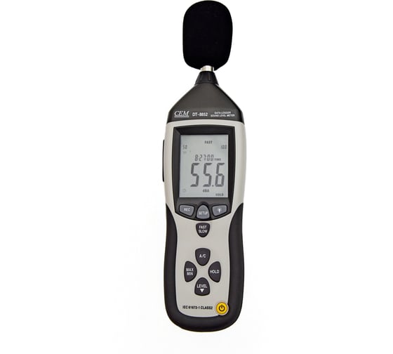 Изображение товара Цифровой шумомер с функцией регистратора СЕМ DT-8852 480755