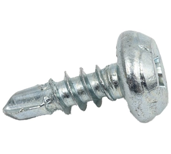 Изображение товара Саморез КРЕП-КОМП клоп со сверлом оцинкованный 3,5х9,5 2000шт кцс95ф