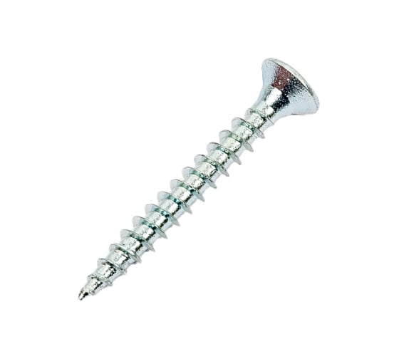 Изображение товара Саморез КРЕП-КОМП белый цинк POZY 3х25 1500шт бд325ф