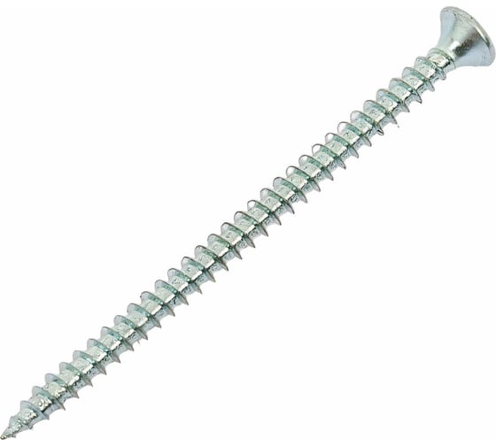 Изображение товара Саморез КРЕП-КОМП белый цинк POZY 3х50 800шт бд350ф