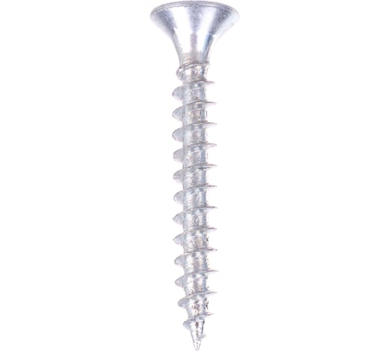 Изображение товара Саморез КРЕП-КОМП белый цинк POZY 4х30 1000шт бд430ф