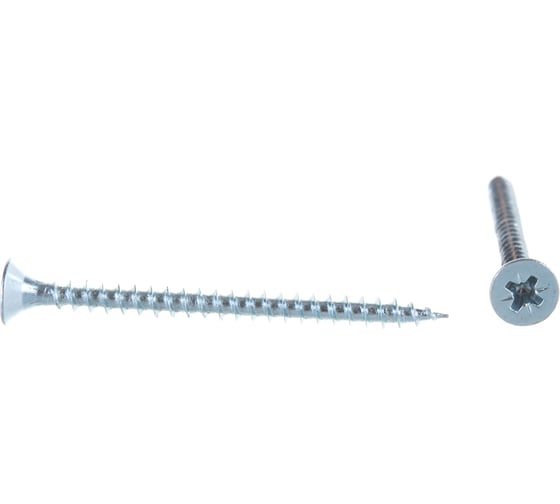 Изображение товара Саморез КРЕП-КОМП белый цинк POZY 4х50 500шт бд450ф