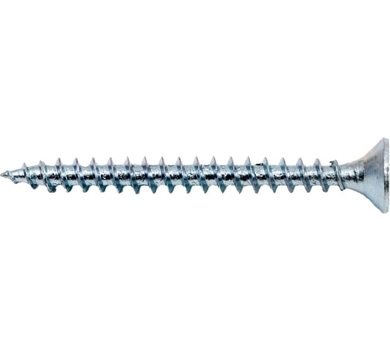 Изображение товара Саморез КРЕП-КОМП белый цинк POZY 4,5х45 500шт бд4545ф