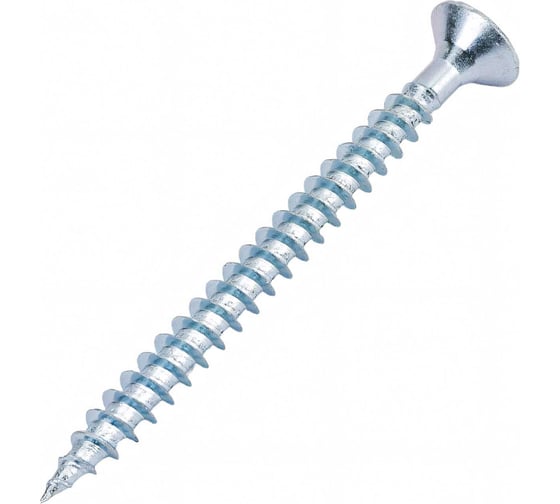 Изображение товара Саморез КРЕП-КОМП белый цинк POZY 6х70 150шт бд670ф