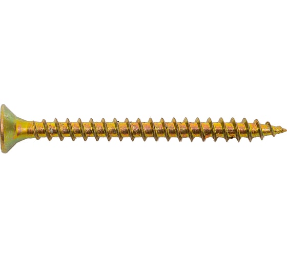 Изображение товара Саморез КРЕП-КОМП желтый цинк POZY 3,5х40 700шт жд3540ф