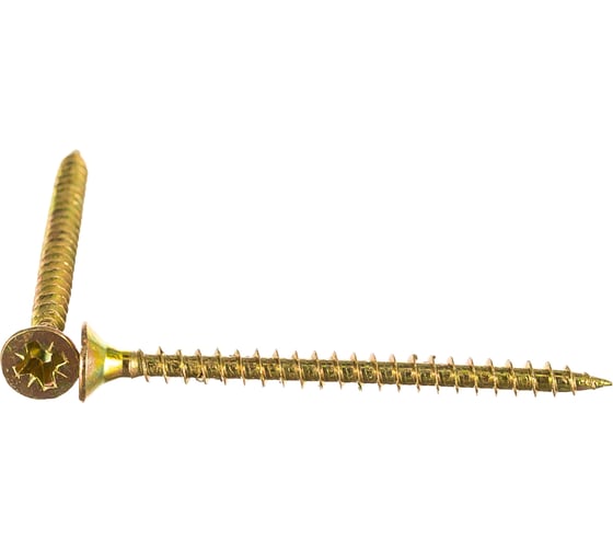 Изображение товара Саморез КРЕП-КОМП желтый цинк POZY 3,5х45 500шт жд3545ф