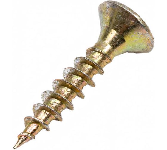 Изображение товара Саморез КРЕП-КОМП желтый цинк POZY 4х20 2000шт жд420ф