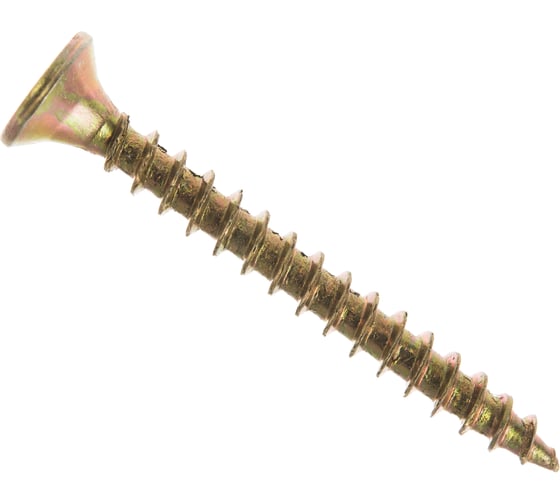 Изображение товара Саморез КРЕП-КОМП желтый цинк POZY 4,5х40 500шт жд4540ф