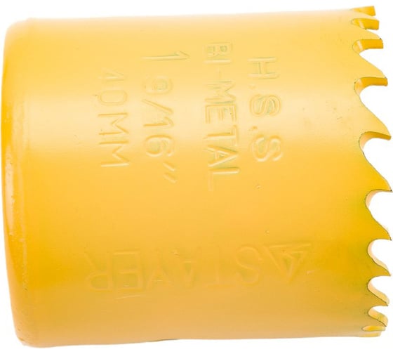 Изображение товара Коронка универсальная биметаллическая PROFESSIONAL (40х38 мм; 5/8'') STAYER 29547-040