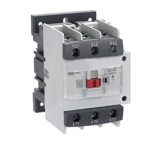 Изображение товара Контактор DEKraft КМ103-095A-380B-11 АС3 1НО+1НЗ 22149DEK 1113378