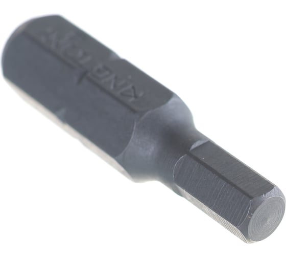 Изображение товара Вставка бита торцевая 1/4", HEX, 4 мм, L = 25 мм KING TONY 102504H