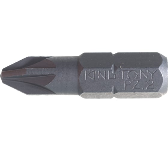 Изображение товара Вставка бита торцевая 1/4", Pozidriv, PZ2, L = 25 мм KING TONY 102502Z