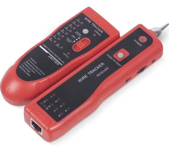 Изображение товара Тестер для витой пары с тон-генератором Cabeus HT-462