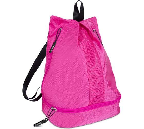 Изображение товара Мешок-сумка Berlingo 1 отделение, classic pink, 39x28x19 см, 1 карман, отделение для обуви MS1051