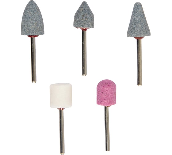 Изображение товара Набор абразивных мини-шарошек (5 шт.) для дрелей KWB 5101-00