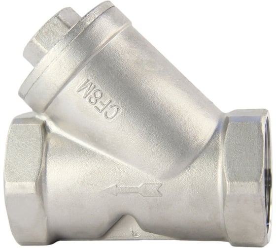 Изображение товара Фильтр сетчатый YS-316 Ду80 Ру16 DN.ru нержавеющая сталь SS316, муфтовый 3" D260-00432