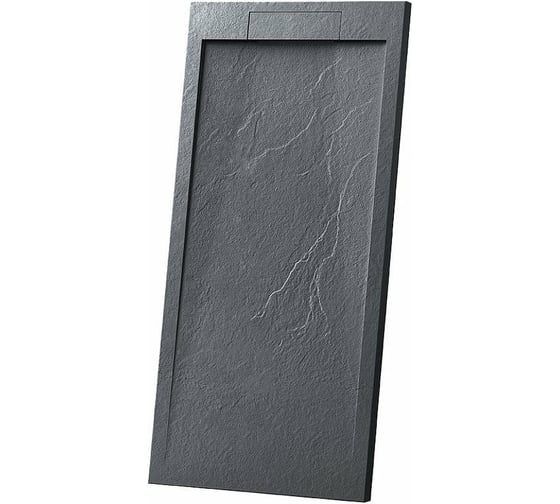 Изображение товара Поддон для душа VINCEA из искусственного камня,1200x800x25, антрацит VST-4SRL8012A