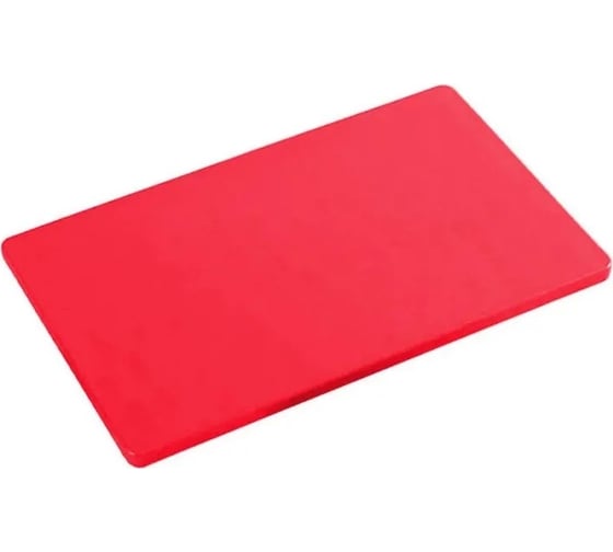 Изображение товара Разделочная доска Viatto 500x350x18 мм красная 160806