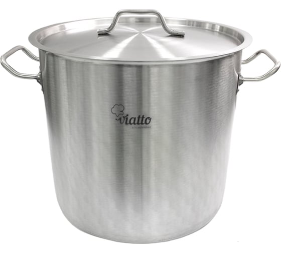 Изображение товара Кастрюля Viatto Commercial нержавеющая сталь с тройным дном 320x320 мм объем 25 л с двумя ручками 101305 62900