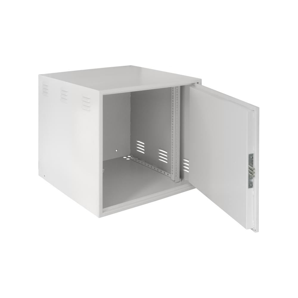 Настенный антивандальный шкаф сейфового типа NETLAN настенный антивандальный шкаф с дверью на петлях netlan серый ec ws 075240 gy