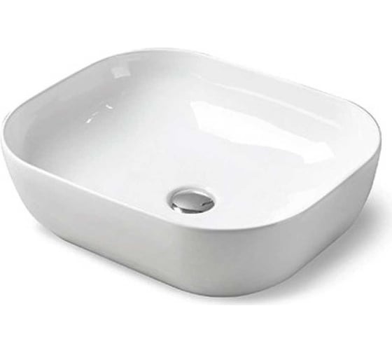 Изображение товара Керамическая раковина VINCEA 500x400x140, накладная, цвет белый VBS-101
