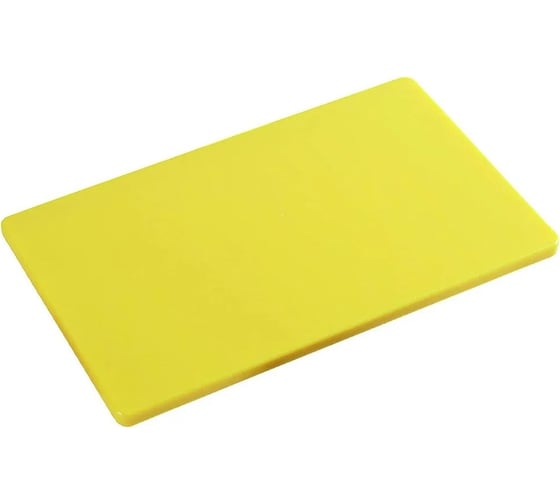 Изображение товара Разделочная доска Viatto 450x300x12 мм желтая 160797