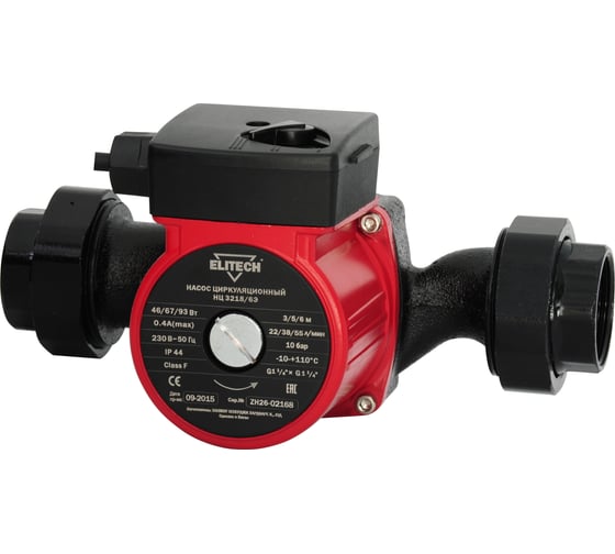 Изображение товара Циркуляционный насос Elitech НЦ 3218/6Э