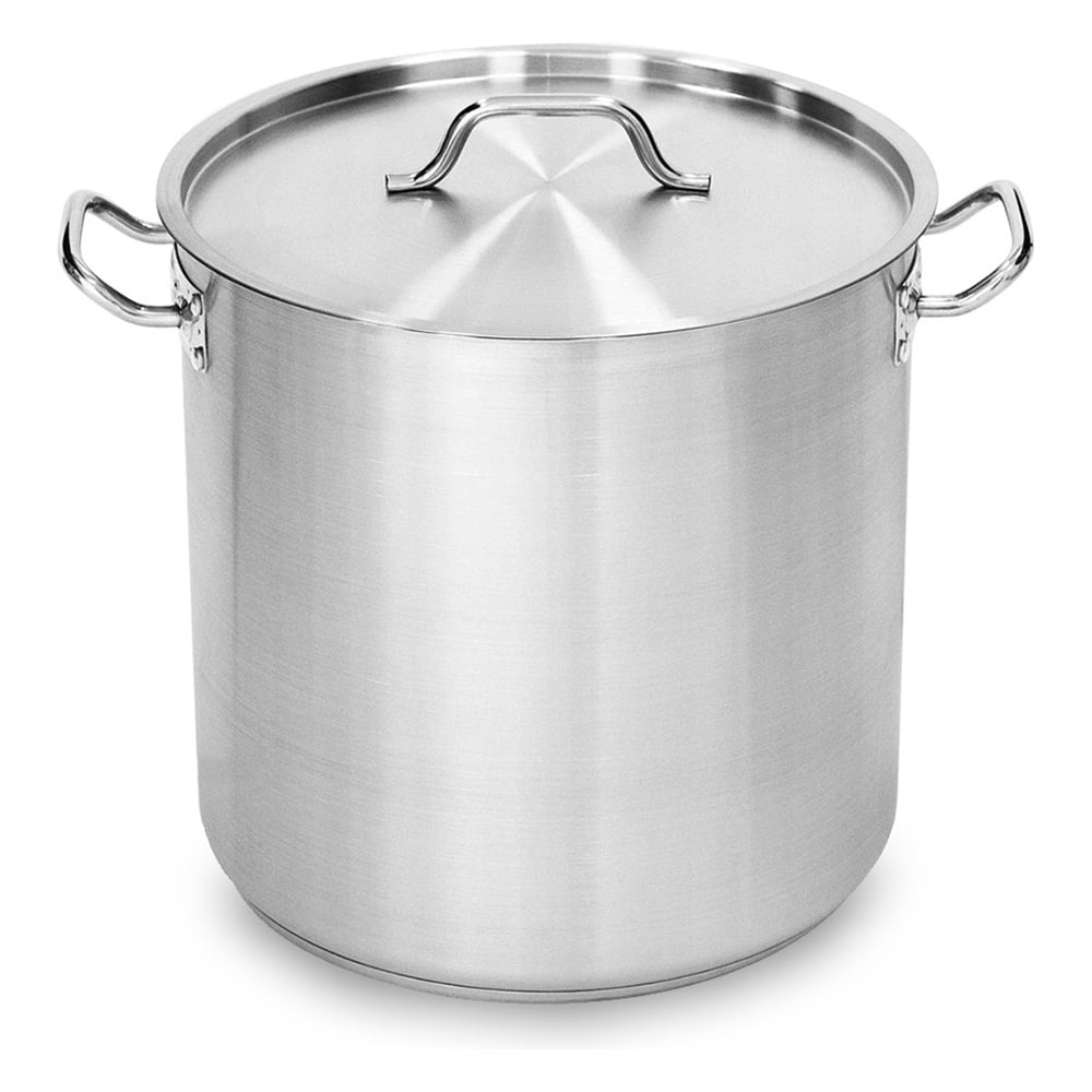 Изображение товара Кастрюля Viatto Commercial из нержавеющей стали 20 л с крышкой
