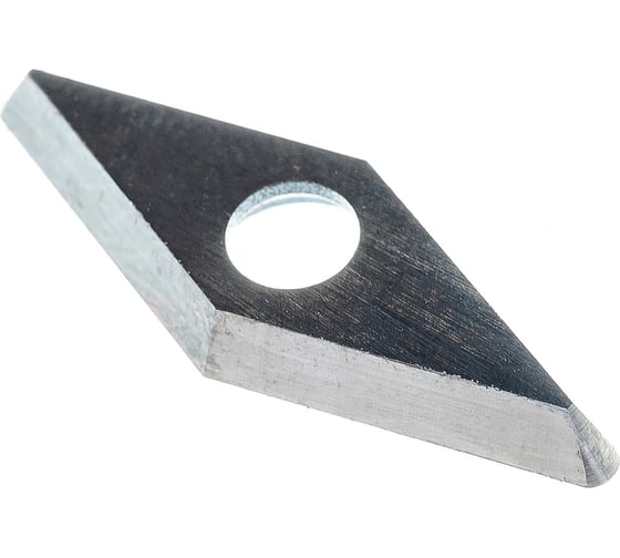 Изображение товара Резец сменный твердосплавный ЭКСПЕРТ тип Ромб (27х10 мм; 2 рабочие грани) для набора 18371-H3 Зубр 18372