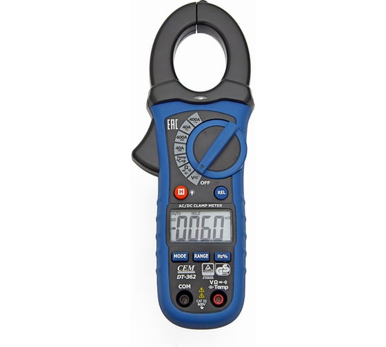 Изображение товара Профессиональные токовые клещи СЕМ DT-362 482056