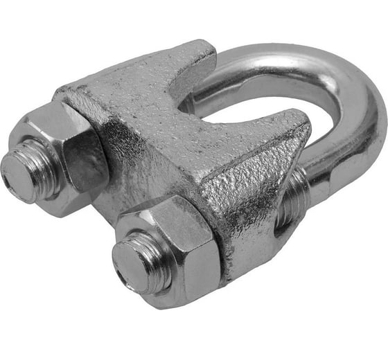 Изображение товара Зажим троса ЦКИ DIN 741, 4 мм, A4, 3 шт. 22192