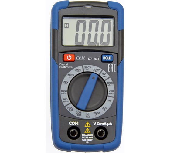 Изображение товара Карманный цифровой мультиметр СЕМ DT-103 480137