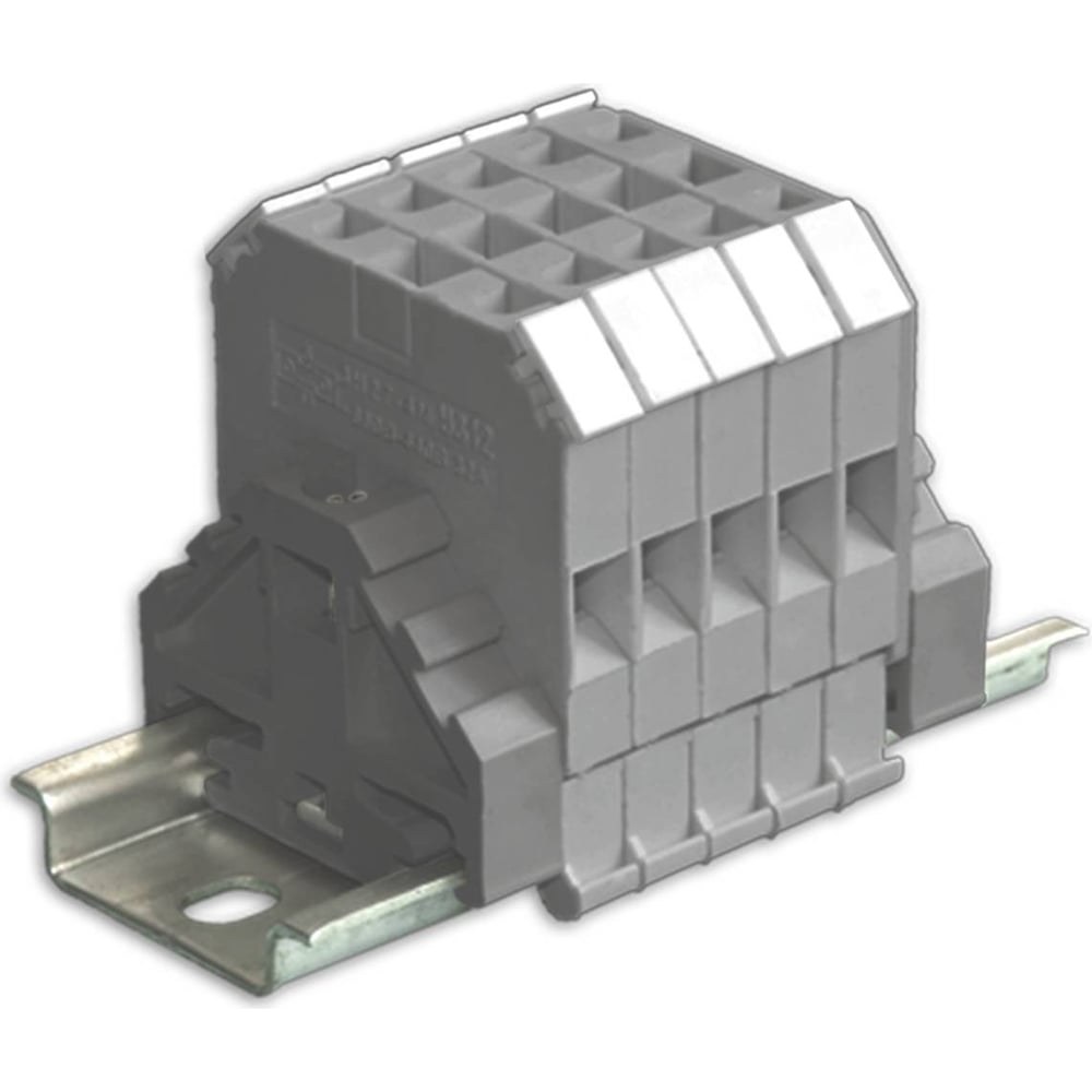 Изображение товара Блок наборных зажимов СПб УПП-5 БЗН27-4М32-М-06 для DIN-рейки