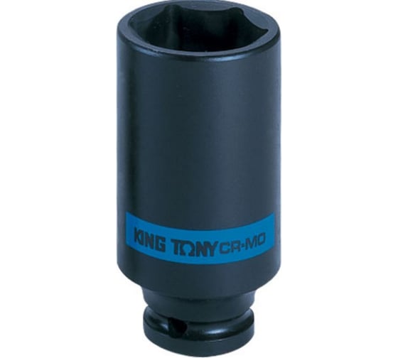 Изображение товара Головка торцевая ударная глубокая шестигранная 1/2", 29 мм KING TONY 443529M