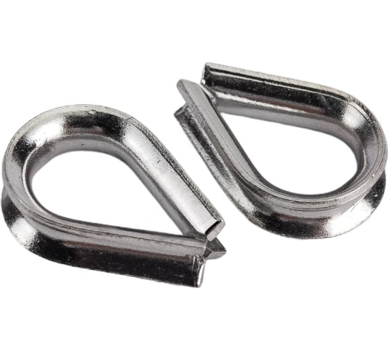 Изображение товара Коуш ЕВРОПАРТНЕР din 6899, d2 мм, нержав. сталь, 2 шт. G1 0003